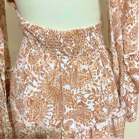 Revolve MinkPink SUNRISE FLORAL Babydoll DRESS S - Picture 12 of 13